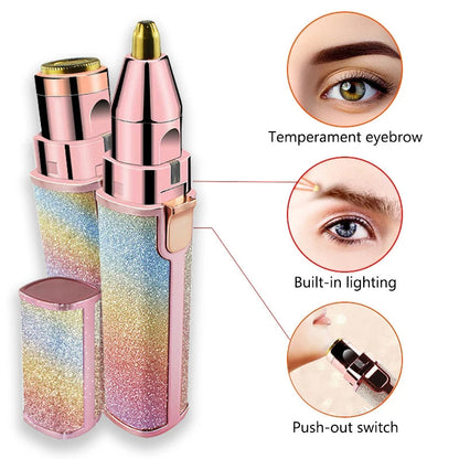 Eyebrows Epilator Painless Eyebrow Shaver