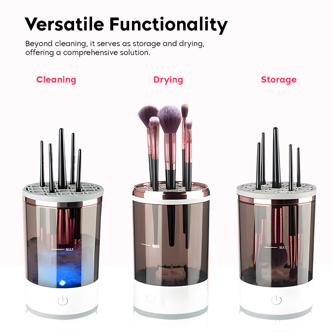 Automatic Makeup Brush Cleaner