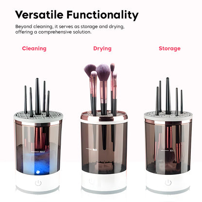 Automatic Makeup Brush Cleaner