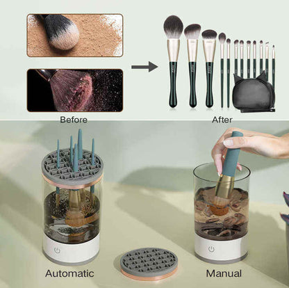 Automatic Makeup Brush Cleaner