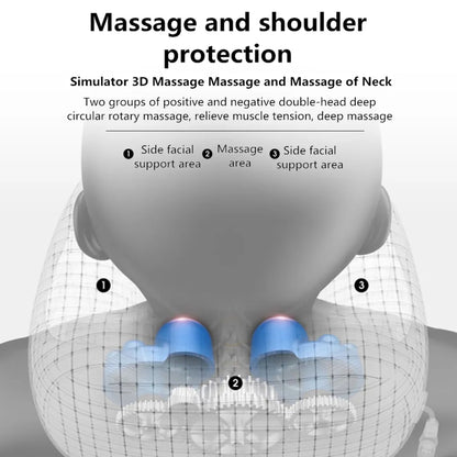 U Shaped Neck Pillow Massager- 4 keys