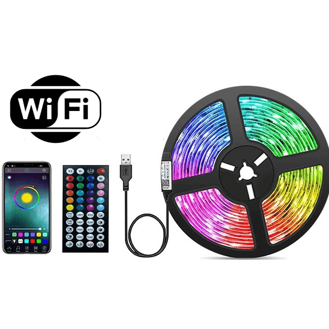 Wifi Smart Led Strips 5m - Urban Bazaar