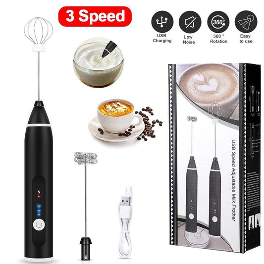 Electric Coffee Egg Milk Frother - Urban Bazaar